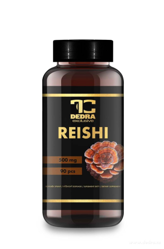 90 kapslí REISHI 500 mg 