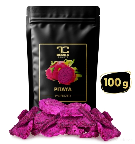 EXOTICKÁ PITAYA | lyofilizované plátky, ovoce sušené mrazem | 100 g 
