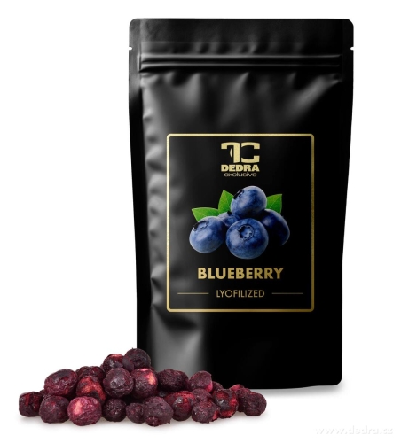 LESNÍ BORŮVKY | lyofilizované, celé ovoce sušené mrazem | 50 g 