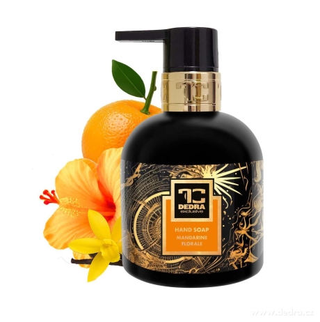 MANDARINE FLORALE | exkluzivní šetrné tekuté mýdlo s glycerinem & Aloe vera | 320 ml 