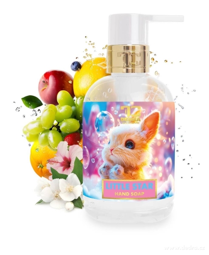 Dětské šetrné mýdlo na tělo a ruce LITTLE STAR | hypoalergenní, bez parabenů | 320 ml 