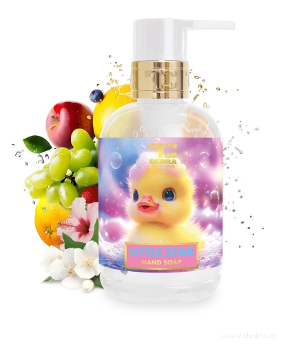 Dětské šetrné mýdlo na tělo a ruce LITTLE STAR | hypoalergenní, bez parabenů | 320 ml 
