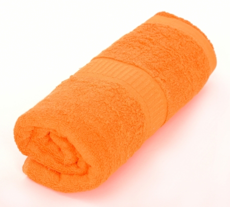 BAMBOO veľký uterák oranžový
