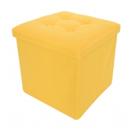 TABURETKA žltá veľkosť L TABURETKA žltá veľkosť L
