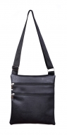 CROSSBAG ZIPPER taška čierna CROSSBAG ZIPPER taška čierna