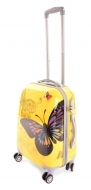 YELLOW BUTTERFLY cestovný kufor malý YELLOW BUTTERFLY cestovný kufor malý