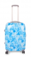 CITIES BLUE cestovný kufor CITIES BLUE cestovný kufor