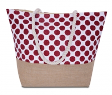 DOTS taška bordová DOTS taška bordová