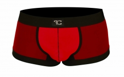 BOXERKY s push-up efektom bordové BOXERKY s push-up efektom bordové