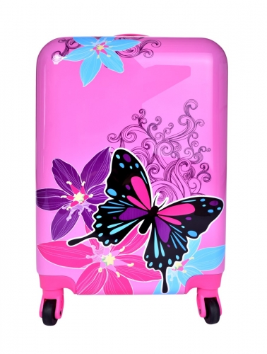 GIRL BUTTERFLY cestovný kufor pre deti veľký