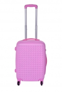PASTEL PINK cestovný kufor malý PASTEL PINK cestovný kufor malý