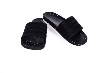 ŠPORTOVÉ gumené papuče čierne