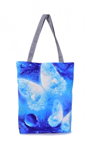 FC ELEGANT textilná taška modrá
