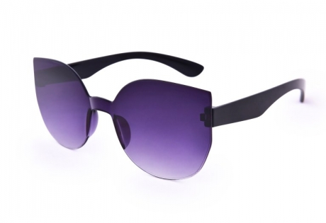 Mačacie slnečné okuliare, 100% UV ochrana fialové ombré