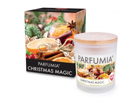 Sójová vonná EKO svieca PARFUMIA CHRISTMAS MAGIC