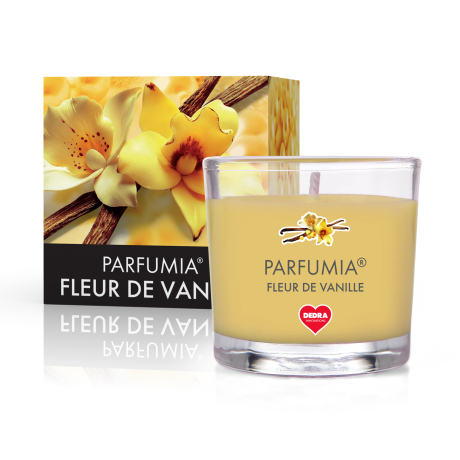 55 ml votivní sójová eko-svíce, FLEUR DE VANILLE, PARFUMIA® 