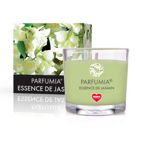 55 ml votivní sójová eko-svíce, ESSENCE DE JASMIN, PARFUMIA® 