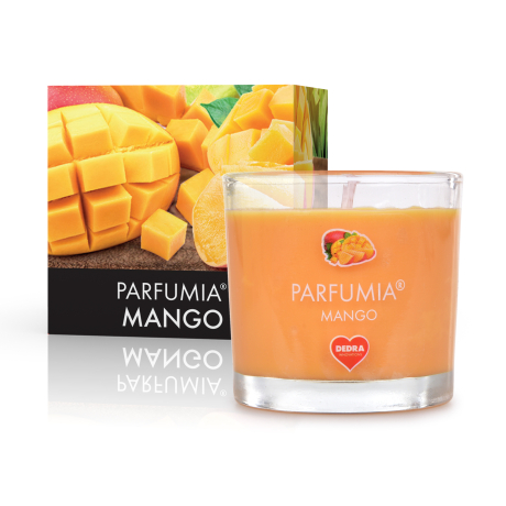 55 ml votivní sójová eko-svíce, MANGO, PARFUMIA® 