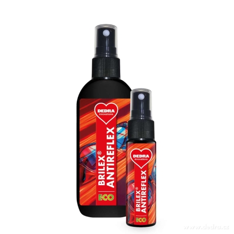 ANTIREFLEX BRILEX® | 2 ks spreje na brýle s antireflexní & UV úpravou | domácí + cestovní | 100 ml + 30 ml 