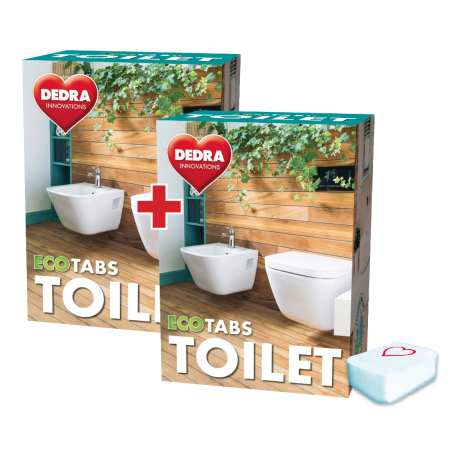 SADA 1+1 EKO samočisticí tablety do WC odpadu ECOTABS TOILET 