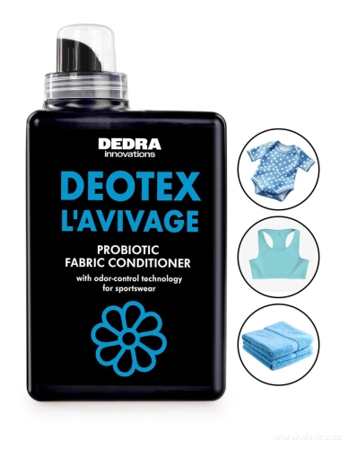 Probiotický kondicionér na prádlo proti zápachu | DEOTEX® L’AVIVAGE | jemná vůně & hebkost | 1000 ml 