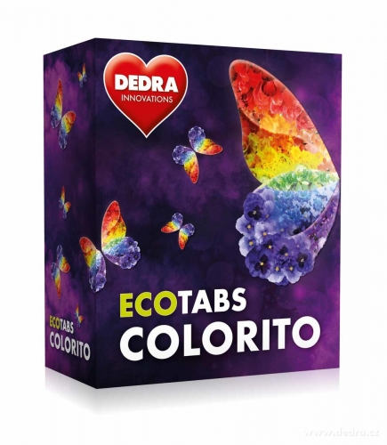ECOTABS COLORITO tablety na farebnú bielizeň