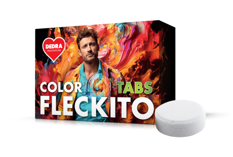 Tablety na skvrny na barevném prádle COLOR FLECKITO TABS 