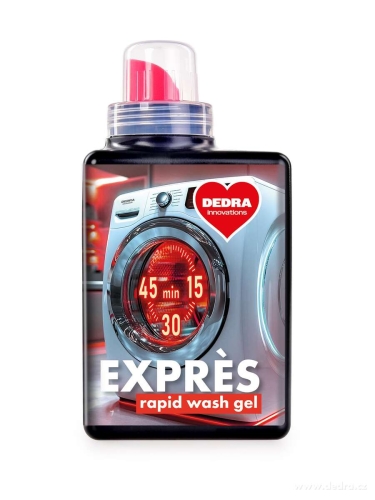 EXPRÈS | gel na praní na expresní programy | svěžest, rychlost & péče | 15 praní 