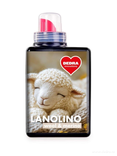 LANOLINO | prací gel na ovčí vlnu & jemné prádlo | s lanolinem & ECO složením | WOOL & MERINO | 20 praní 