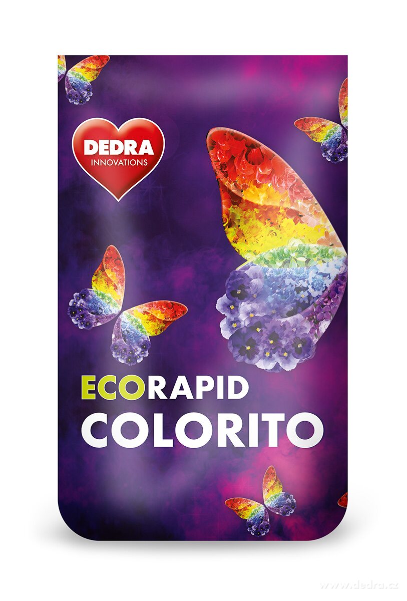 ECORAPID COLORITO prací prášok na farebnú bielizeň TR0722